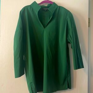 Lafayette 148 popover blouse